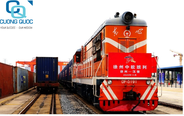Các loại hình vận chuyển hàng hóa bằng đường sắt của CƯỜNG QUỐC đa dạng