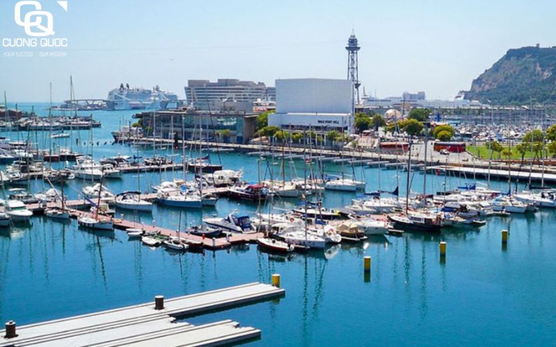 Top các cảng châu Âu lớn nhất năm 2022 - Cảng Barcelona